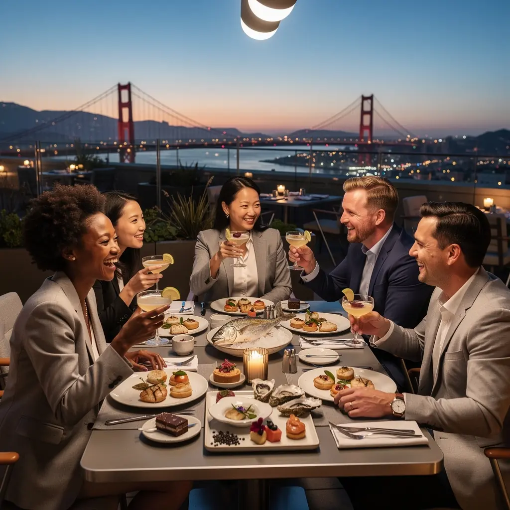 Турист, пробующий традиционные блюда местной кухни.